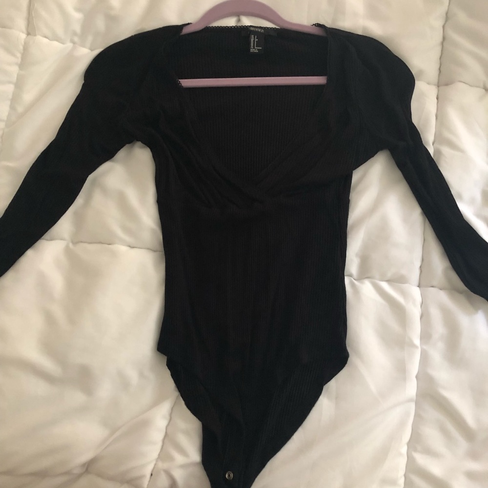 Forever 21 black body suit